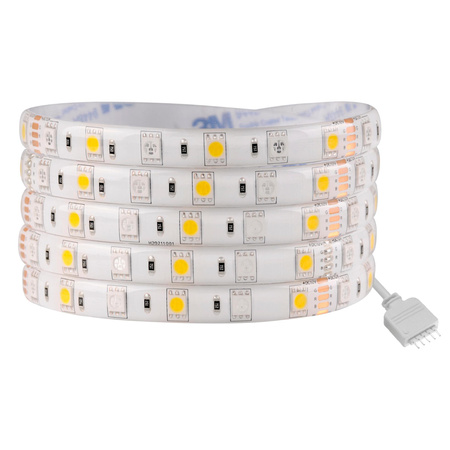 Taśma Pasek LED RGBW 23W 900lm 120° Biała IP65 Ściemnialna 12V Sanico Goldlux