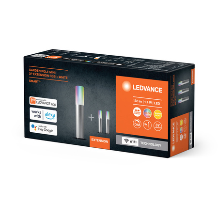 Słupki oświetleniowe LED RGB+W 1,9W SMART+ WiFi Garden 3 POLE Mini LEDVANCE - Rozszerzenie