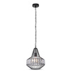 Lampa Wisząca Oprawa E27 Metal i kryształki D:30x36cm Zwis VT-7334 V-TAC