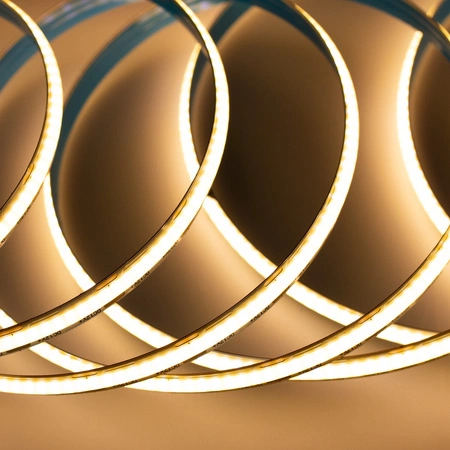 Taśma LED Pasek COB 12V 50W 1920LED NEON IP65 Ciepła 8mm 5m