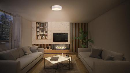 Plafon Lampa Sufitowa Natynkowa E27 Biały 48cm Orbis Ledvance