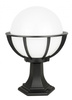 Lampa Ogrodowa Zewnętrzna Stojąca SŁUPEK Kule z koszykiem 250 K 4011/1/KPO 250 E27 43cm Su-Ma