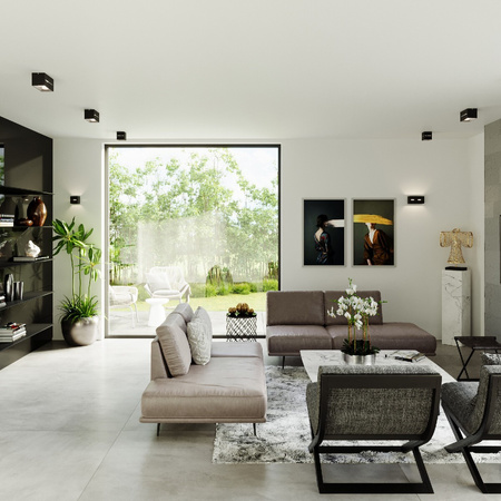 Lampa Ścienna Kinkiet Kostka G9 Kwadratowa Czarna Nowoczesna Lobo Sollux