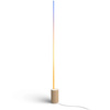 Lampa Stojąca Podłogowa SIGNE GRADIENT LED Dębowa EU/UK 29W CCT RGB PHILIPS HUE Bluetooth Zigbee