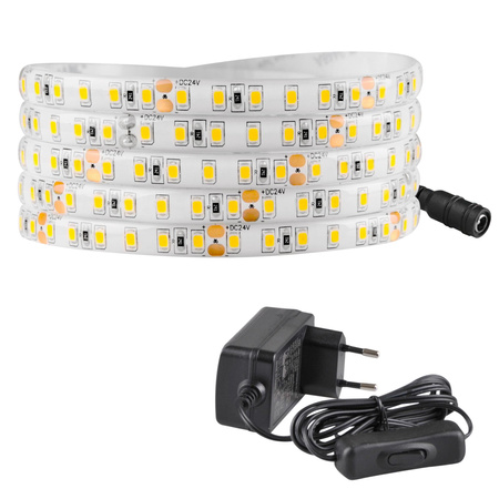 Taśma Pasek LED 35W 2900lm 4000K Neutralna 120° Biała IP65 Ściemnialna Sanico Goldlux