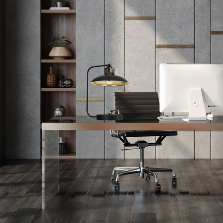 Lampka Biurkowa Stołowa LED FELIX Czarna Złota 1xE27 Milagro