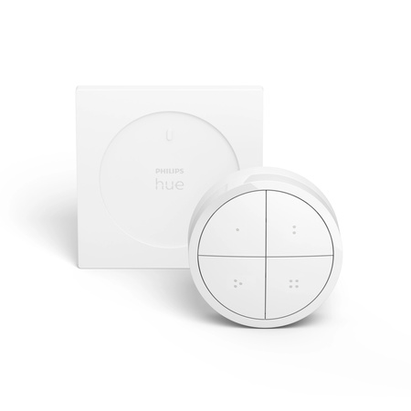 Kontroler Włącznik Ściemniacz Pilot Biały Regulator Zigbee Bluetooth Tap Dial Switch Philips HUE