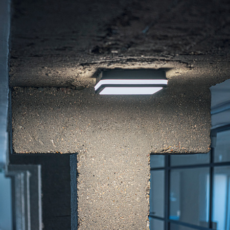 Plafon LED Lampa Sufitowa Kaseton 30W 2940lm CCT IP65 Natynkowy Grafitowy BENO KANLUX