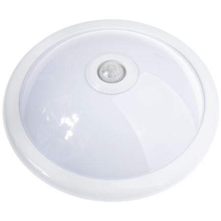 Plafon LED Lampa Sufitowa DALLAS 2x E27 Czujnik Ruchu i Zmierzchu