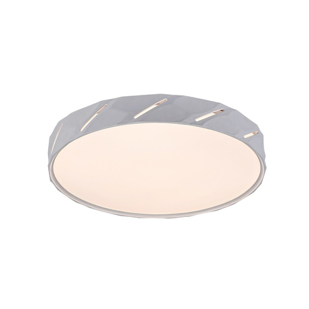 Plafon LED Lampa Sufitowa Oprawa Ścienna Natynkowa 25W Biały Nowoczesny Nessira Rabalux