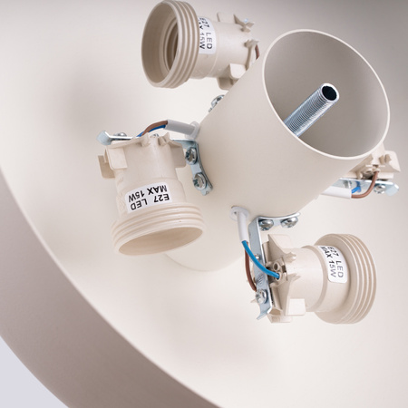 Plafon LED Lampa Sufitowa 4x E27 Beżowy OMIQ Crimson SL.1679 Sollux