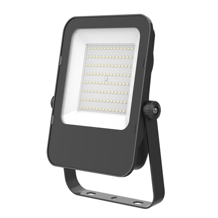 Naświetlacz LED Zewnętrzny Ogrodowy 100W 9000lm 6500K Zimny 120° IP65 Czarny MHN Kobi