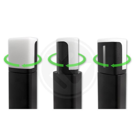 Lampa ogrodowa LED stojąca SŁUPEK 60cm oprawa naziemna 7,5W Veroni