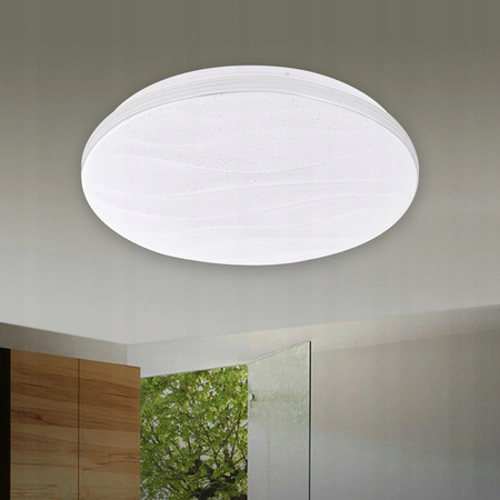 PLAFON LED lampa sufitowa 39cm okrągła 24W 3000K-6500K + pilot