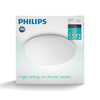 Lampa Sufitowa Plafon Natynkowy LED 17W 1600lm 2700K Biała Wawel Philips