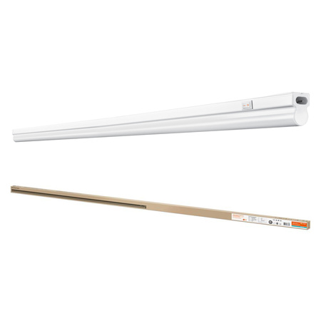 Lampa Oprawa Liniowa Listwa Oświetleniowa 17W 1900lm 4000K Neutralna Biały Linear Ledvance