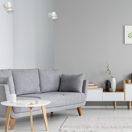 Lampa Ścienna Kinkiet VENEZIA Biała 1xE27 Milagro