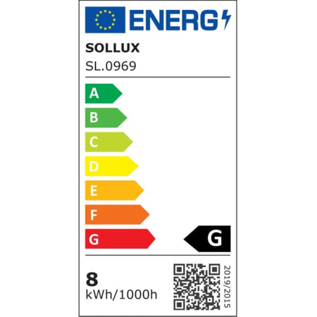 Żarówka LED E27 Kulka 8W 690lm 4000K Neutralna Sollux