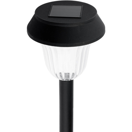 Lampa Solarna Ogrodowa LED Wbijana 5500-6000K IP44 38cm Czujnik Zmierzchu