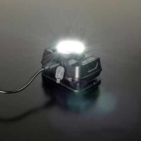 Latarka Czołowa Akumulatorowa LED 5W 410lm 7 Trybów Pracy Sensor Ruchu USB C Wodoszczelna IP65 Videx