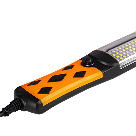Latarka Warsztatowa Lampa Garażowa LED 230V 15W 960lm Magnes Haczyk na Kablu 5m MasterLED