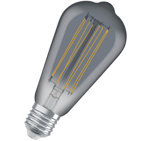 Żarówka LED E27 ST64 11W = 42W 500lm 1800K Ciepła 320° Filament OSRAM Vintage 1906