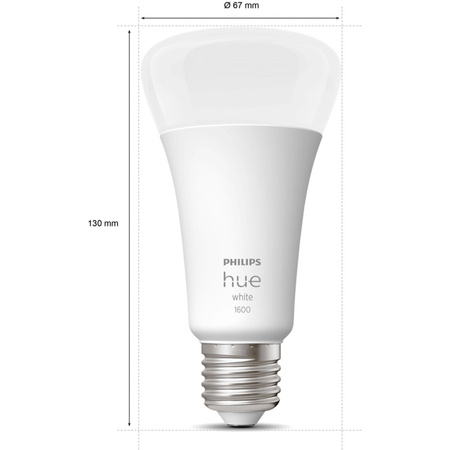 Żarówka LED E27 A67 15,5W 2700K Ciepła PHILIPS HUE White Bluetooth Zigbee