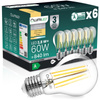6x Żarówka LED E27 A60 3,8W 840lm = 60W 2700K Ciepła 360° Filament KLASA A LUMILED