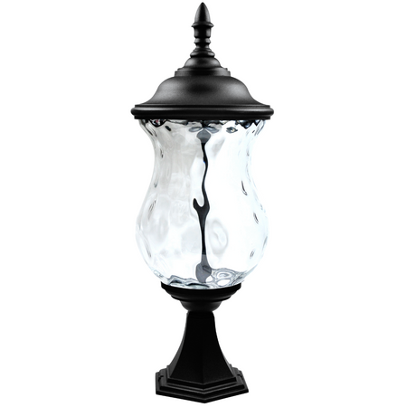 Lampa Ogrodowa Stojąca LED MARSYLIA 9W 3000K Czarna 54cm - GOLDLUX (Polux)