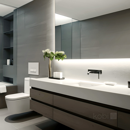 Taśma Pasek LED Zewnętrzna 5W 475lm 4000K Neutralna 1600LED 12V 5m IP65 CRI90 Tramo Premium Kobi