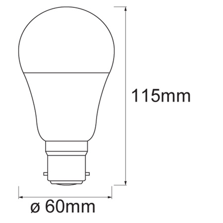 Żarówka LED B22d A60 9W 806lm SMART+ WiFi CCT Ściemnialna Classic LEDVANCE