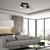Lampa Sufitowa DIXIE Czarna 2xGX53 Ruchoma Milagro