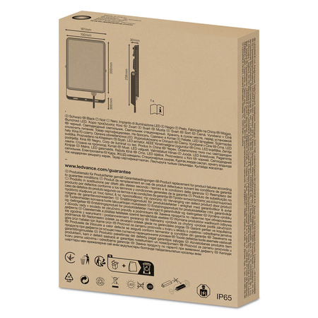 Naświetlacz LED 50W 4000K 4500lm IP65 Czarny LEDVANCE ESSENTIAL