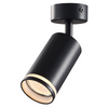 Oprawa Ścienno-Sufitowa Reflektor Punktowy GU10 Czarna PARIS Sanico Goldlux