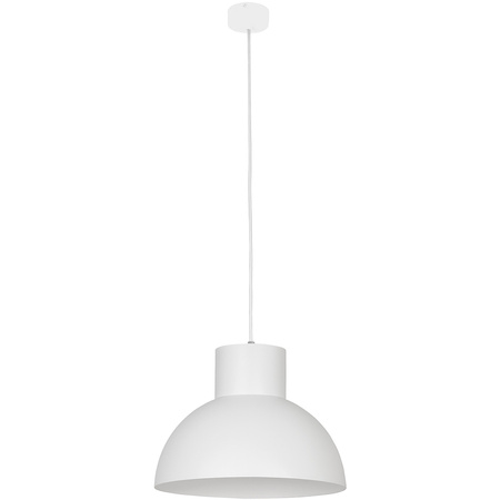 Lampa Sufitowa WORKS 6612 Nowodvorski Biała E27 Wisząca Stal Nowoczesna