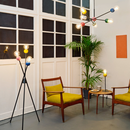 Lampa Stołowa Oprawa Biurkowa Stojąca Dekoracyjna E27 Wielokolorowy Decor Ledvance