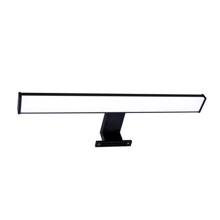 Kinkiet Ścienny LED Łazienkowy 8W 900lm 4000K Neutralna 120° Czarny IP44 ELBA Sanico Goldlux