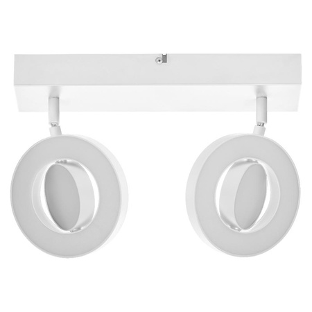 Oprawa Sufitowa Ścienna Lampa Punktowa LED Reflektor 2-Punktowy Dekoracyjny 21W Biała LEDVANCE