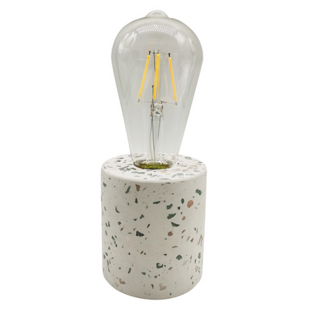 Lampa bateryjna latarenka ŻARÓWKA dekoracyjna LASTRYKO 3000K ciepła GOLDLUX (Polux)