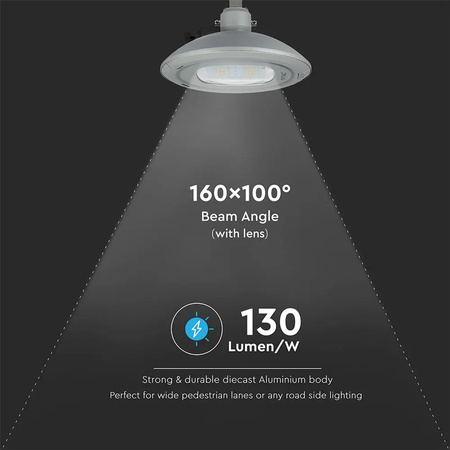 Lampa Oprawa Uliczna LED 100W 4000K CLASS II + III-M Type SAMSUNG CHIP VT-115ST V-TAC
