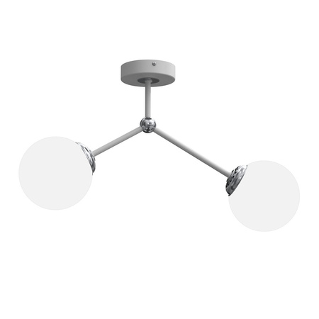 Lampa Sufitowa JOY Biała 2xE14 Milagro