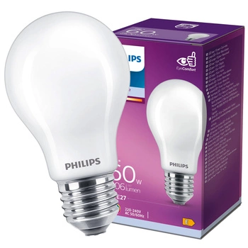 Żarówka LED E27 A60 7W = 60W 806lm 4000K Neutralna FILAMENT LED Classic Philips