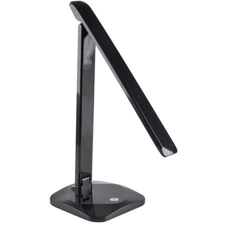 Lampka Biurkowa Nocna LED 8W CCT 3in1 3000-6500K Szkolna Czarna TOLEDO GOLDLUX (Polux)