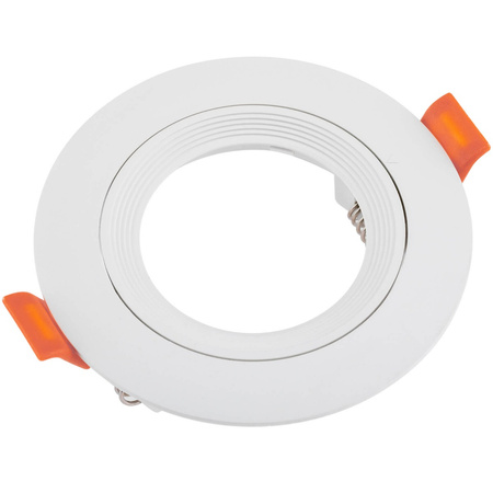 Zestaw Oprawa Halogenowa Podtynkowa VENTUS Biała Okrągła + Żarówka LED GU10 5W Neutralna 120° Lumiled