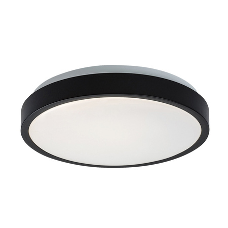 Plafon LED Lampa Sufitowa Oprawa Ścienna 18W 1380lm 4000K Czarny IP44 Minimalistyczny Samira Rabalux