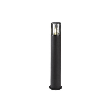 Lampa Ogrodowa Słupek Zewnętrzny Stojący E27 IP54 65cm Czarny Nowoczesny Haren Rabalux