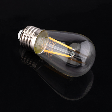 Żarówka LED E27 Edison ST14 2W = 20W 220lm 3000K Ciepła 360° FILAMENT LUMILED