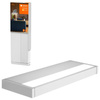 Lampa Ścienna LED Oprawa Oświetleniowa Podświetlana Półka 6.5W 550lm IP44 3000K Ciepła Linear Ledvance