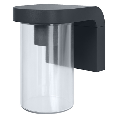 Kinkiet Ogrodowy Lampa Elewacyjna Zewnętrzna E27 Szary IP44 Endura Osram