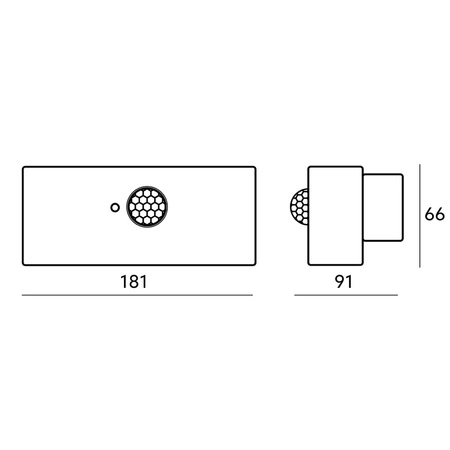 Kinkiet Ogrodowy Solarny LED 2,5W 4000K Lampa Elewacyjna Czarna SOLARIS Kobi